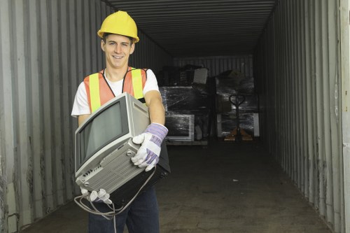 Sustainable house clearance with recycling and donation efforts